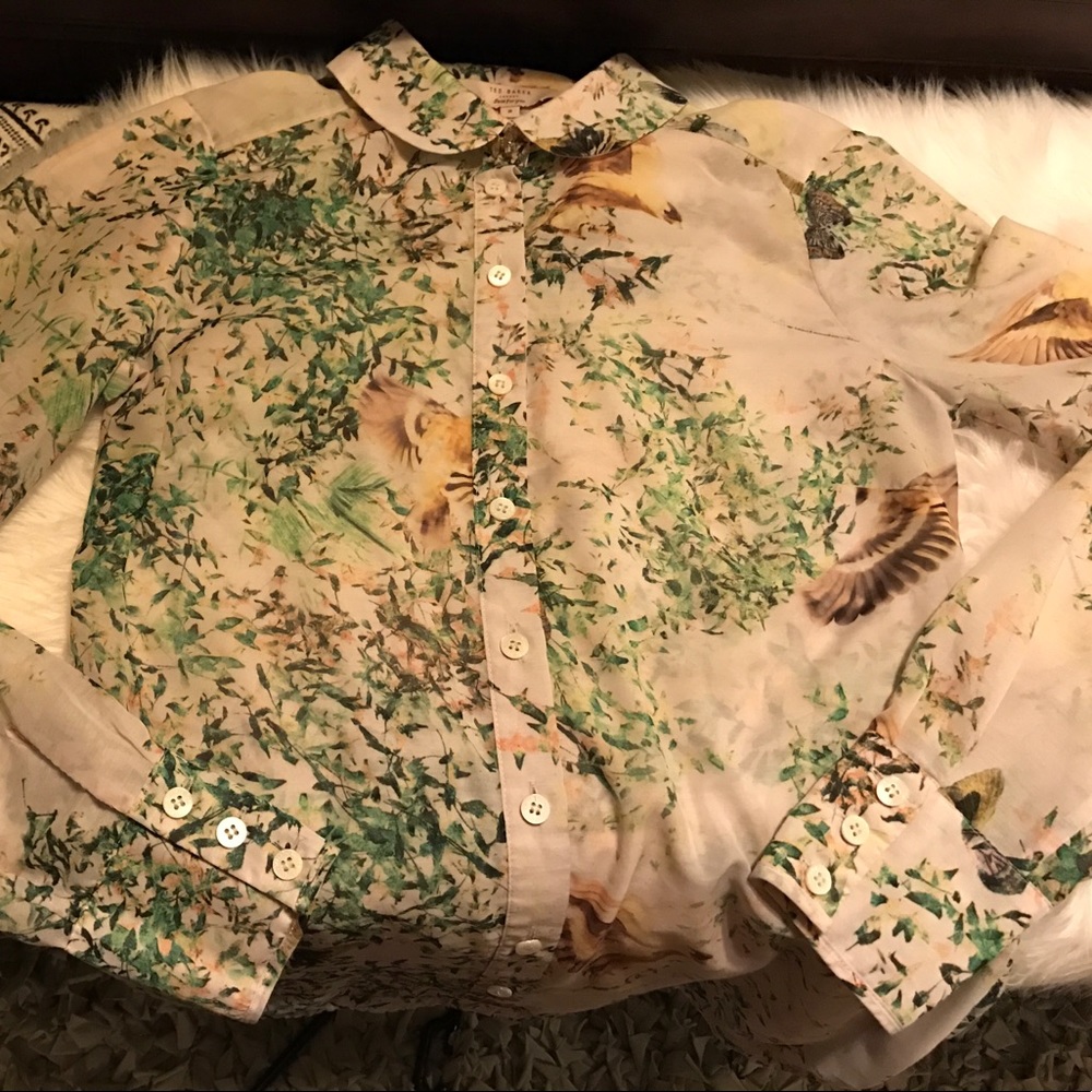Ted Baker Button up blouse